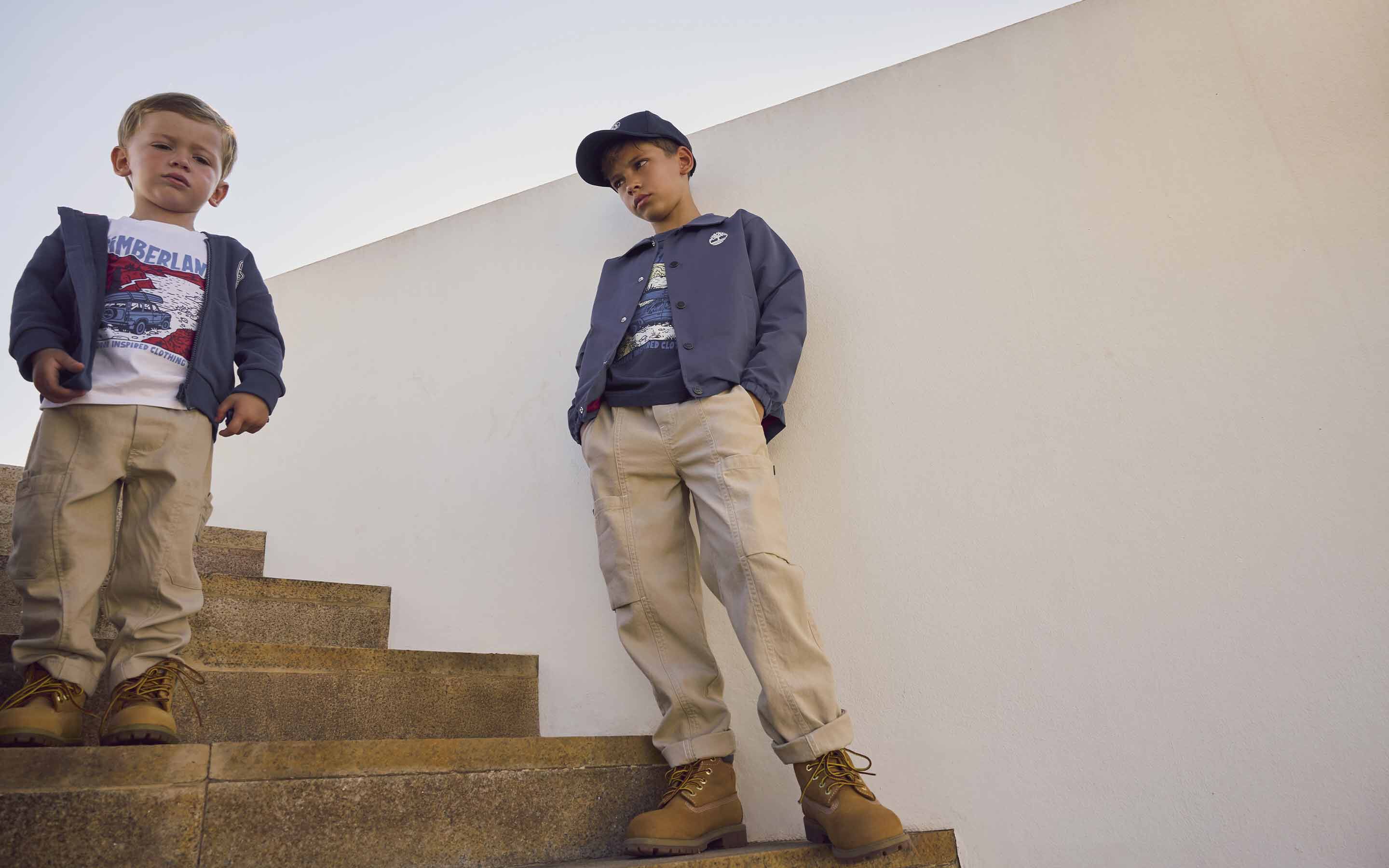 Marca Timberland per bambini su Kids Around