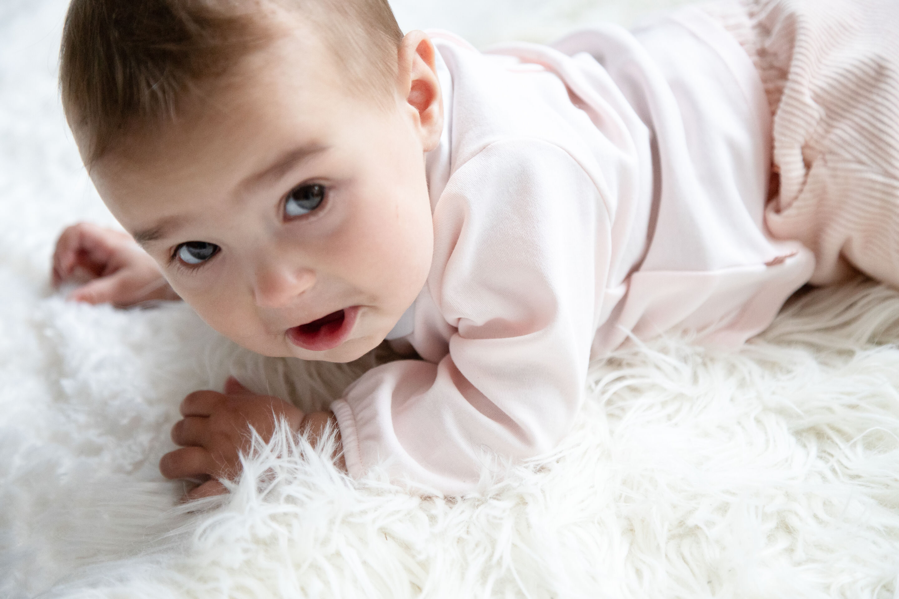 Baby girl summer fashion – elegant white dress with breathable fabric