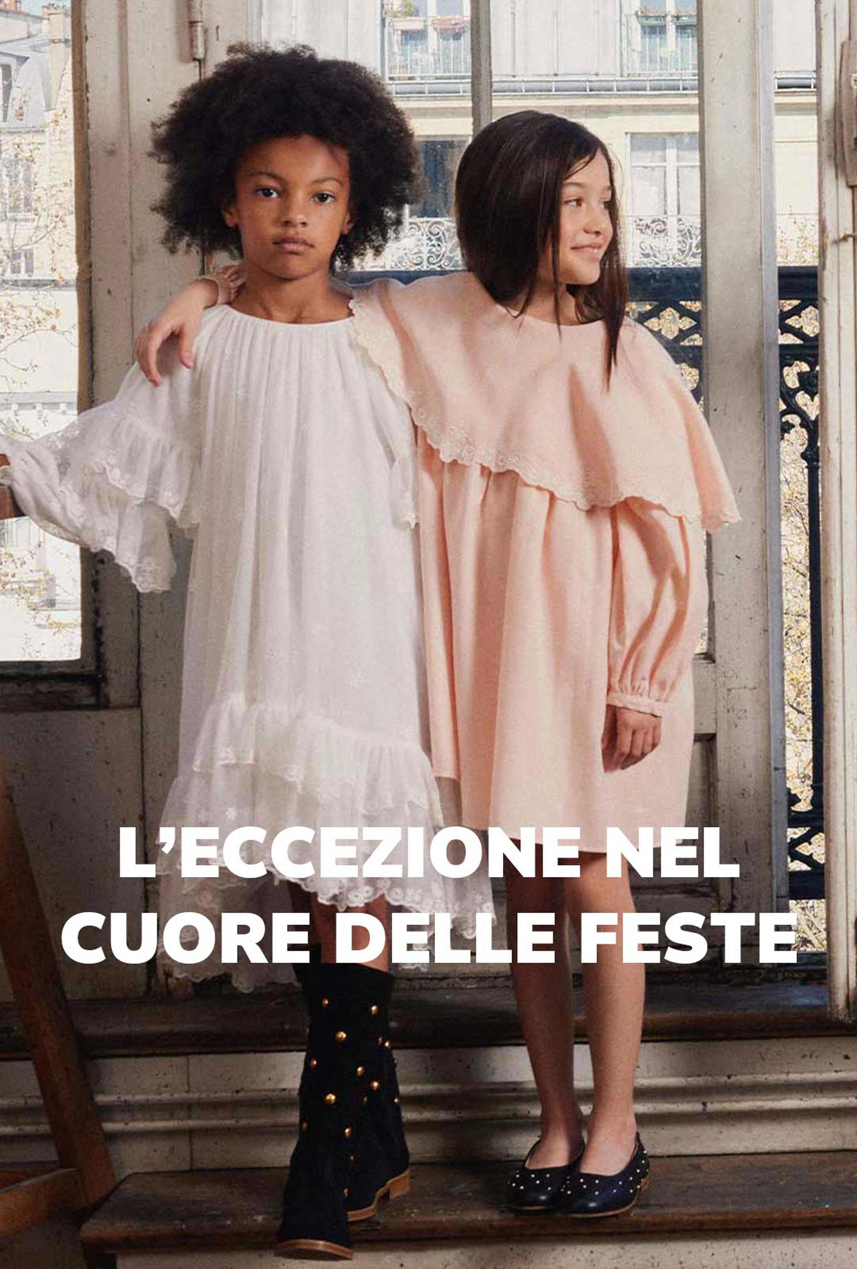 I vestiti e gli accessori per bambini dei marchi di lusso Chloé, Givenchy e Lanvin su Kids around