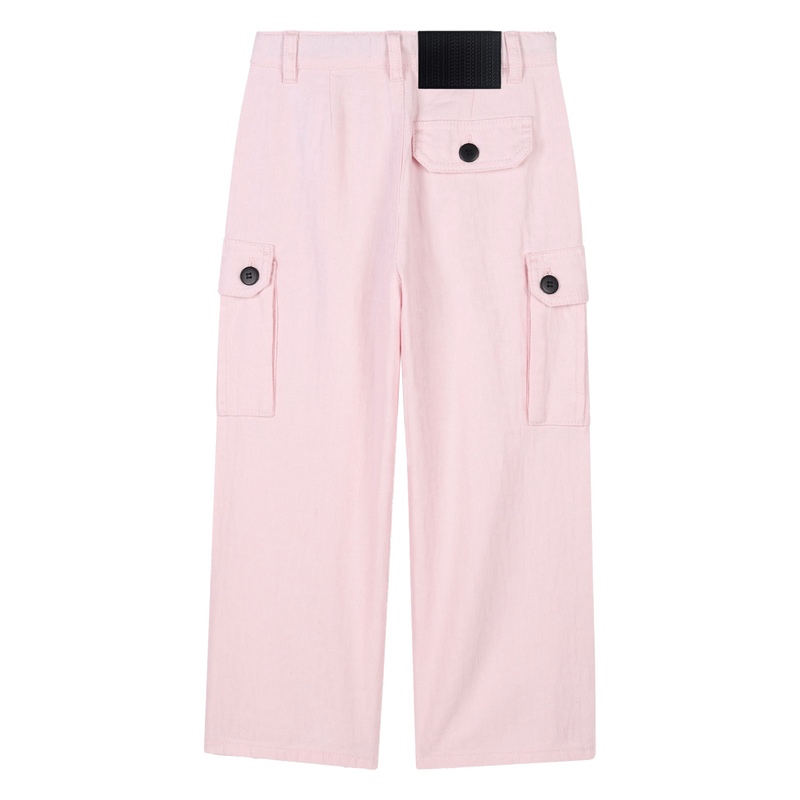 Pantaloni con tasche in cotone MARC JACOBS 
                        BAMBINA