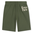 Bermuda in felpa KENZO KIDS 
                    RAGAZZO