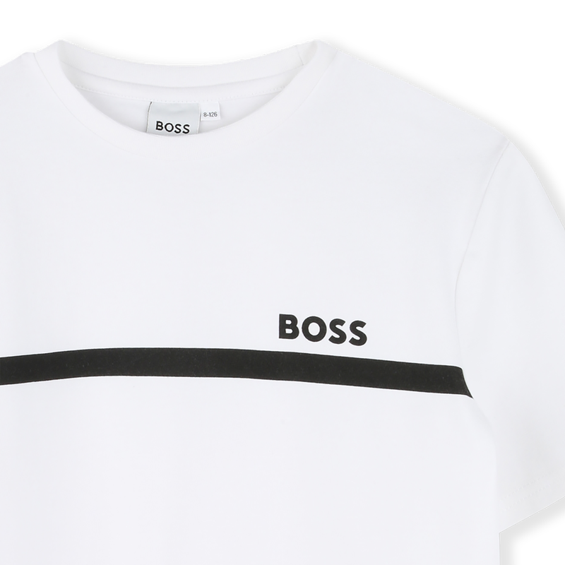 T-shirt a maniche corte BOSS 
                        RAGAZZO