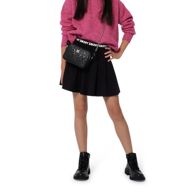 Stivaletti in pelle con zip DKNY BAMBINA