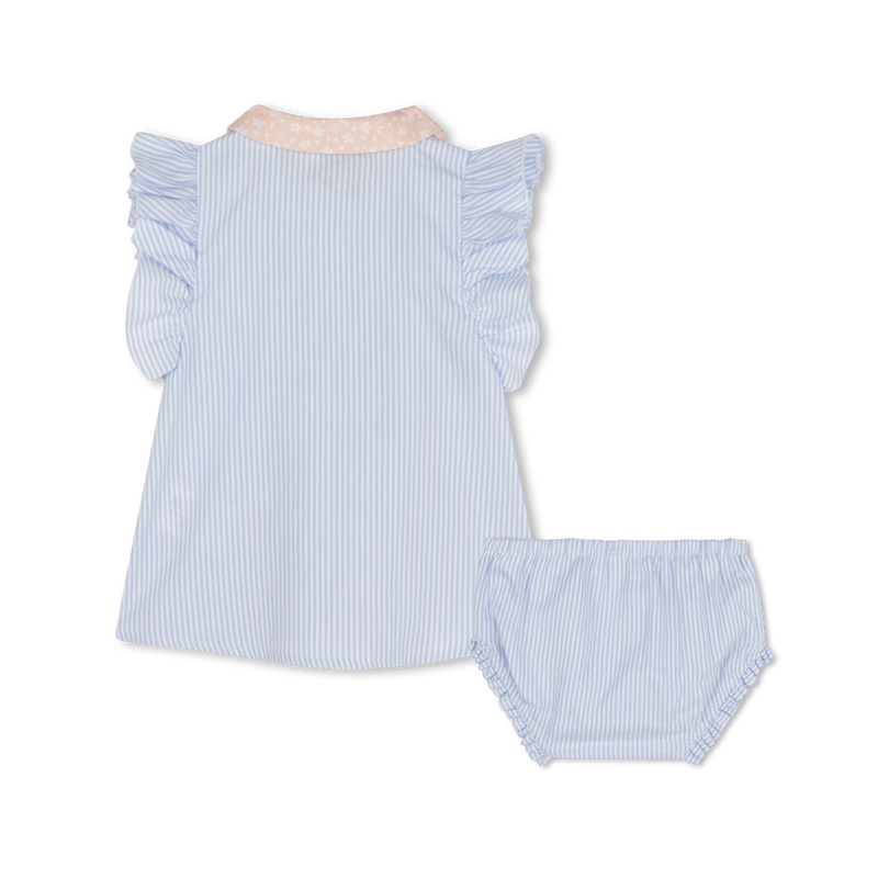 Set abitino e culotte a righe KENZO KIDS 
                        BAMBINA