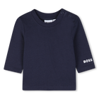 Completo salopette e t-shirt BOSS 
                    RAGAZZO