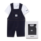 Completo salopette e t-shirt TIMBERLAND 
                    RAGAZZO