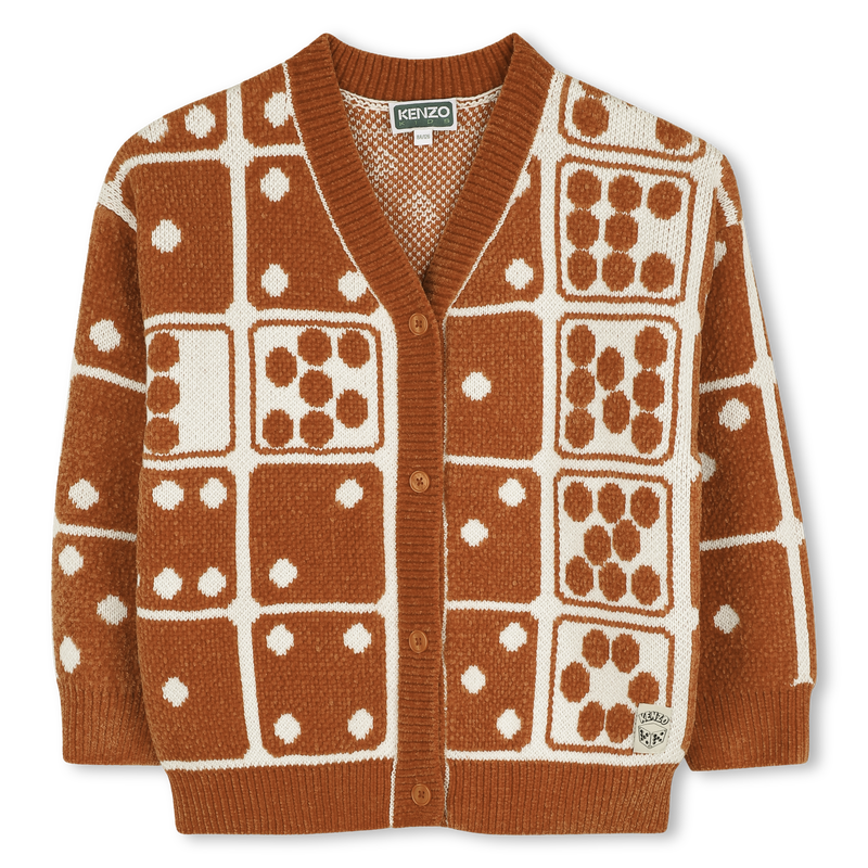 Cardigan in maglia KENZO KIDS 
                        BAMBINA