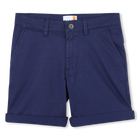 Pantaloncini in twill stretch, BLU MEDIEVALE, hi-res