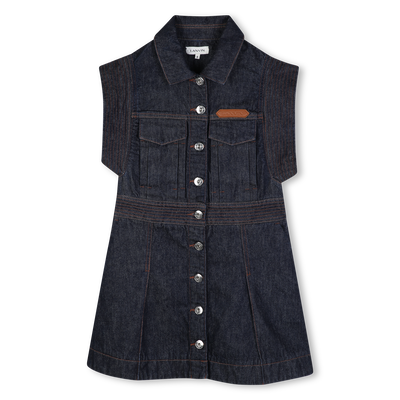 Abito in denim LANVIN BAMBINA