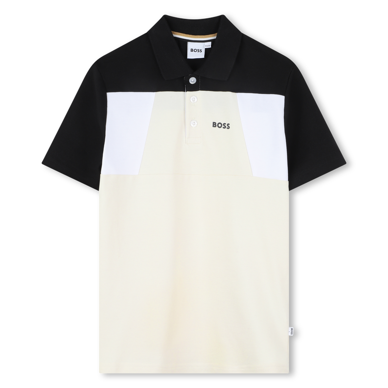 Polo color-block BOSS 
                        RAGAZZO
