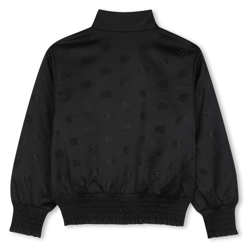 Cardigan in raso KARL LAGERFELD KIDS 
                        BAMBINA