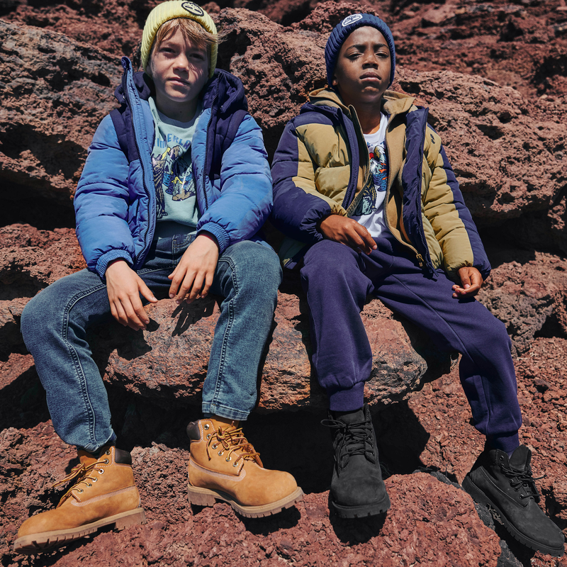 Felpa in pile garzato TIMBERLAND 
                        RAGAZZO