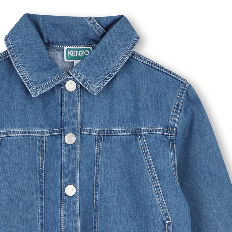 GIACCA DI JEANS KENZO KIDS 
                        BAMBINA
