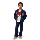 Scarpe da ginnastica in pelle bovina KENZO KIDS 
                    UNISEX
