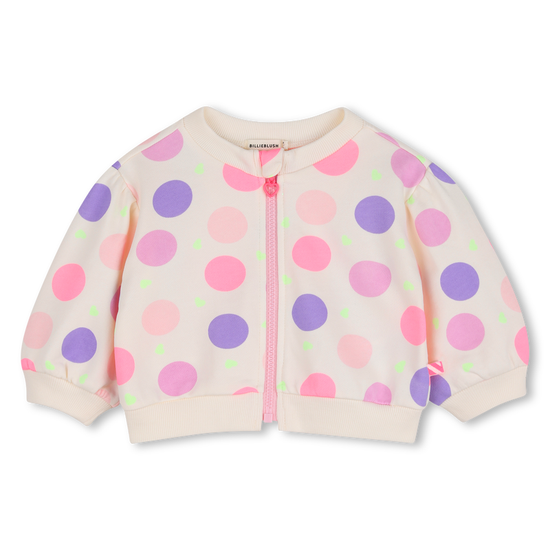 Cardigan in pile BILLIEBLUSH 
                        BAMBINA
