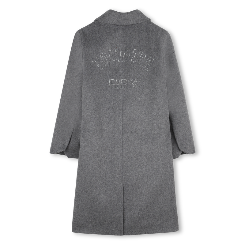 Cappotto lungo dal taglio dritto ZADIG & VOLTAIRE 
                        BAMBINA