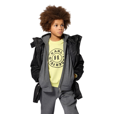 Felpa KARL LAGERFELD KIDS RAGAZZO