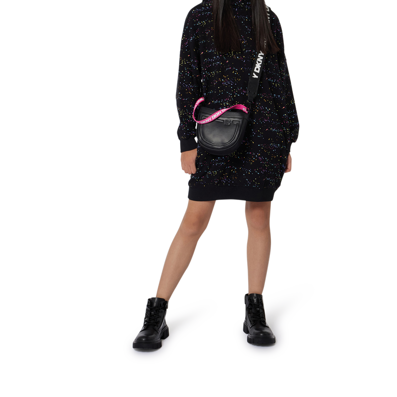 Stivaletti in pelle con zip DKNY 
                        BAMBINA