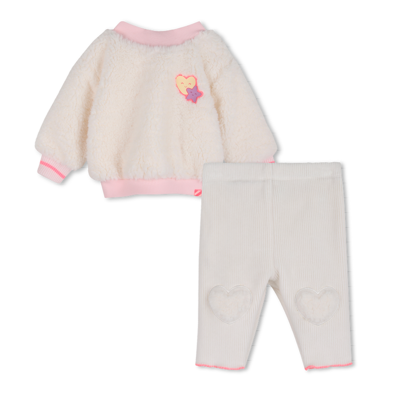 Completo felpa e leggings BILLIEBLUSH 
                        BAMBINA
