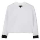 Maglione reversibile in maglia DKNY 
                    BAMBINA