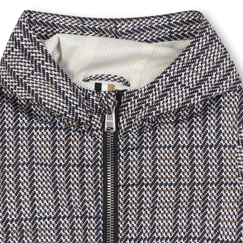 Giacca a vento con cappuccio BOSS 
                        RAGAZZO