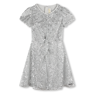 Sequin Zip-Up Dress MICHAEL KORS BAMBINA