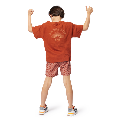 Sneakers con dettagli colorati BOSS RAGAZZO