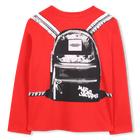 T-shirt in jersey di cotone MARC JACOBS 
                    RAGAZZO