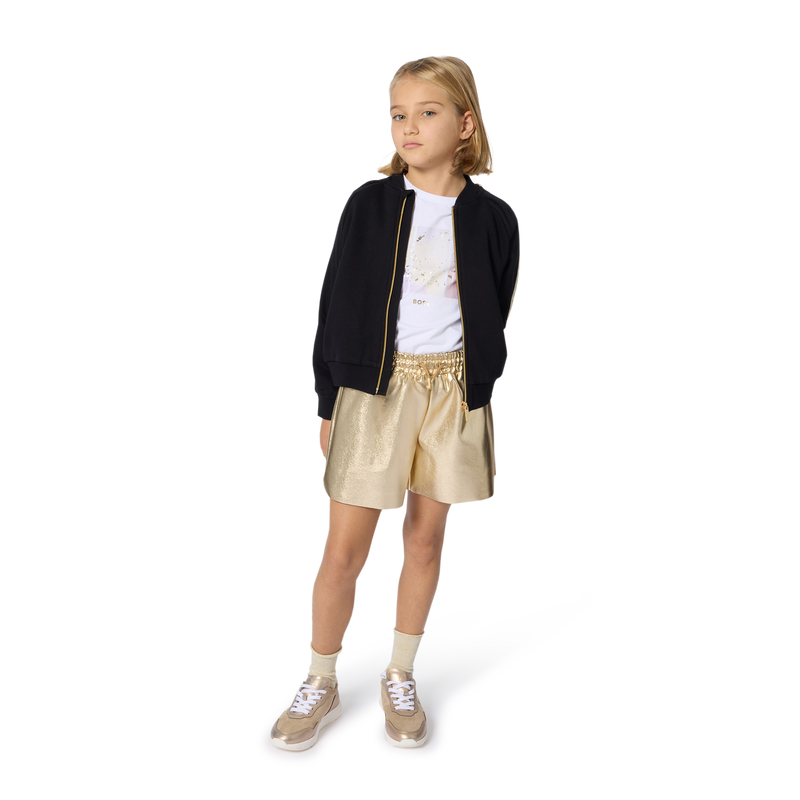 Pantaloncini finti dorati BOSS 
                        BAMBINA