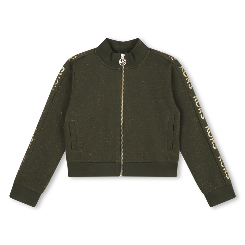 Cardigan in felpa glitter MICHAEL KORS 
                        BAMBINA