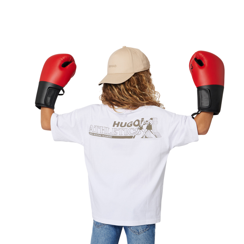 T-shirt a maniche corte HUGO 
                        RAGAZZO