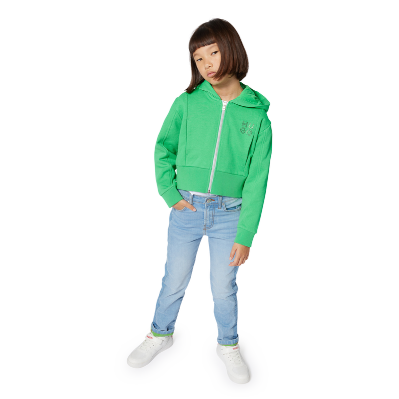 Sneakers stringate con velcro HUGO 
                        RAGAZZO