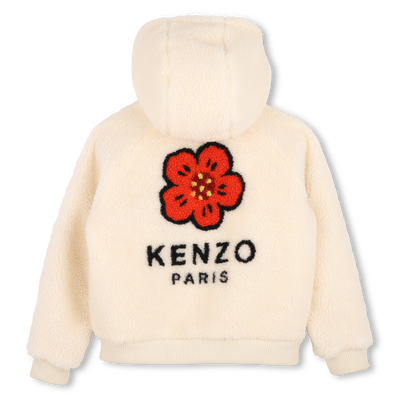Cardigan con cappuccio KENZO KIDS BAMBINA