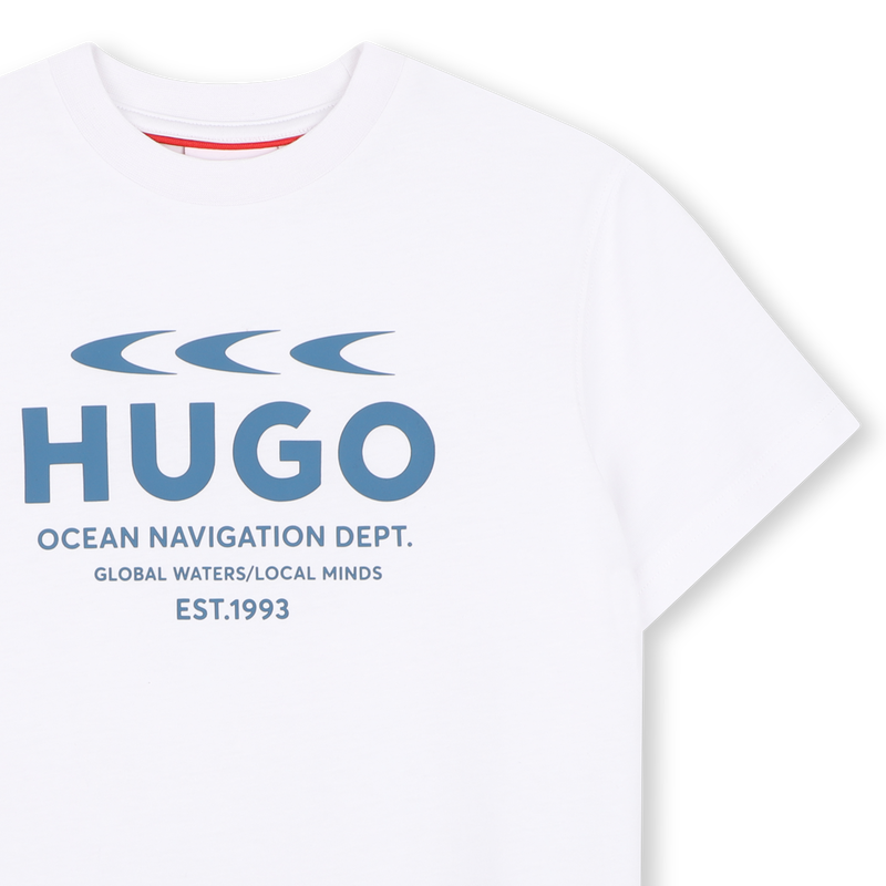 T-shirt a maniche corte HUGO 
                        RAGAZZO