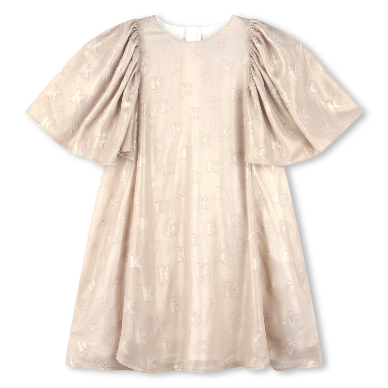 Vestito in jacquard lam&eacute; KENZO KIDS 
                        BAMBINA