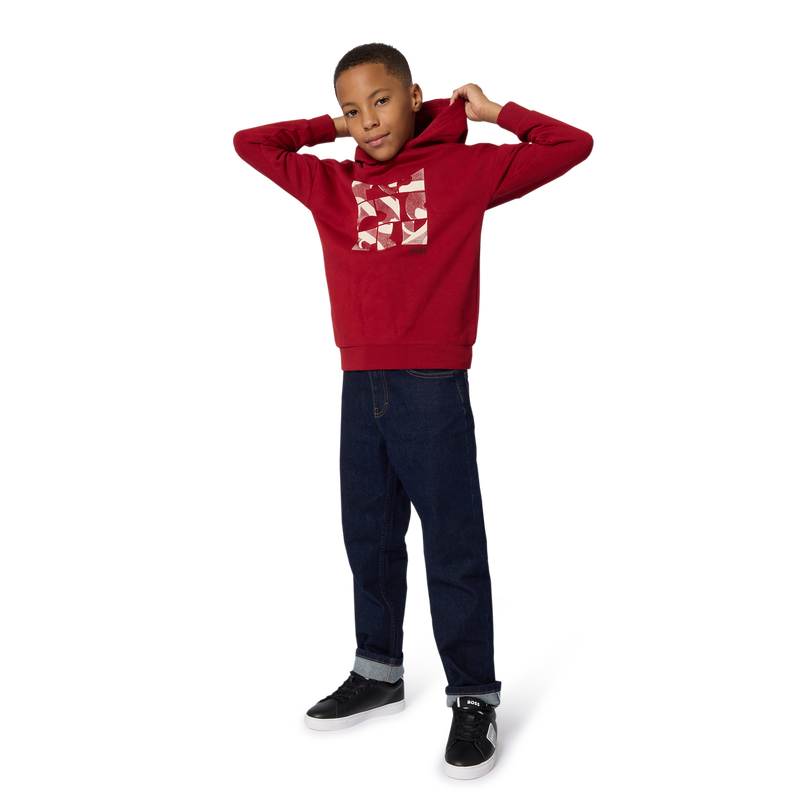 Sneakers in pelle bovina BOSS 
                        RAGAZZO