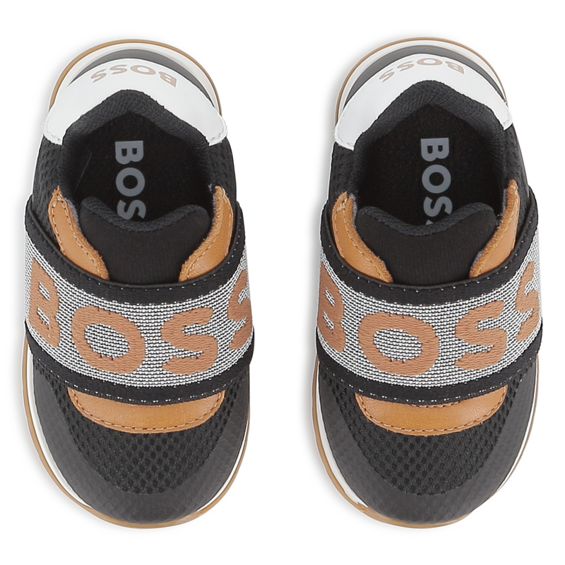 Sneakers con elastico logato BOSS 
                        RAGAZZO