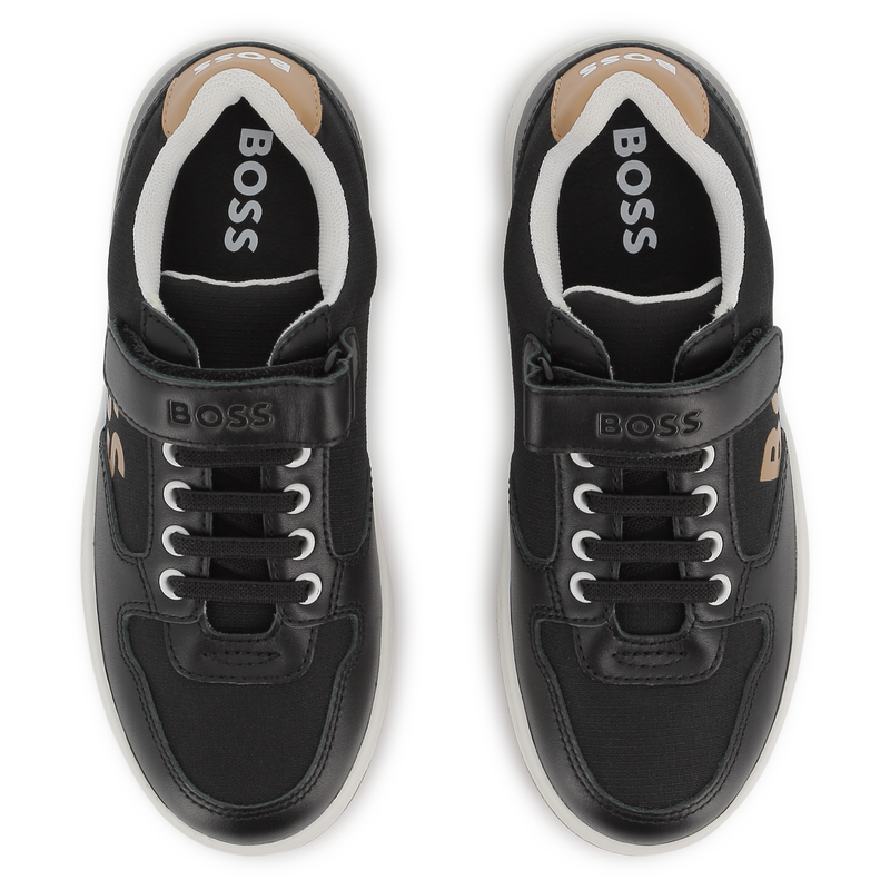 Sneakers con lacci a strappo BOSS 
                        RAGAZZO