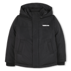 Parka con cappuccio, NERO, hi-res