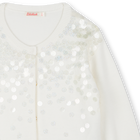 Cardigan in cotone paillettes BILLIEBLUSH 
                    BAMBINA
