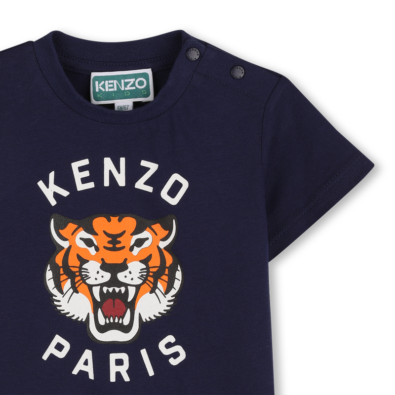 T-SHIRT A MANICHE CORTE KENZO KIDS 
                        UNISEX