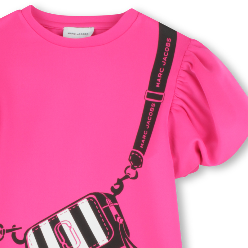 Vestito foderato maniche corte MARC JACOBS 
                        BAMBINA