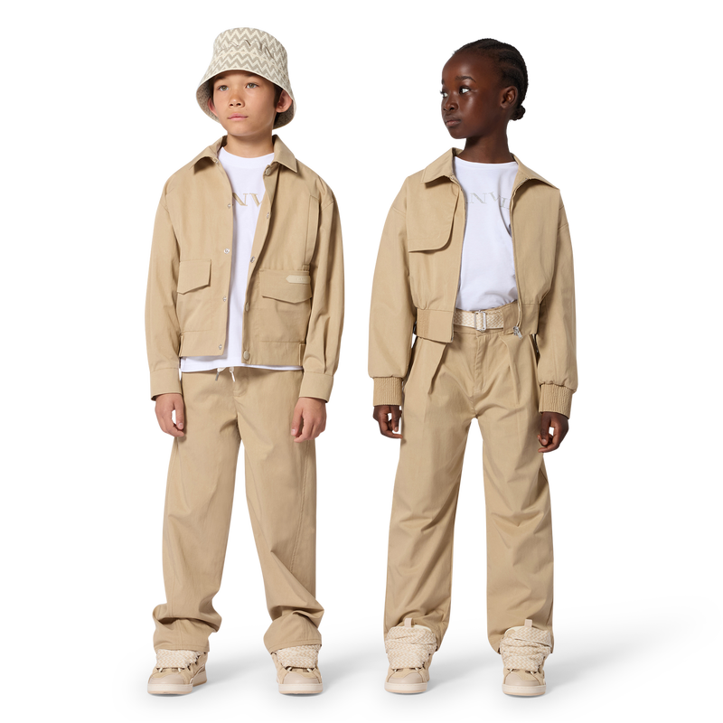 PANTALONI CON ILLUSTRAZIONE LANVIN 
                        RAGAZZO