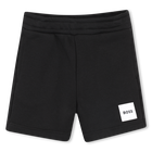 Jogging bermuda shorts, NERO, hi-res