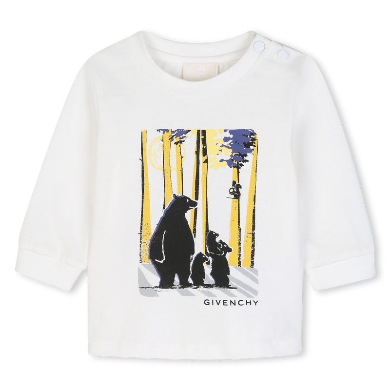 Maglietta a maniche lunghe GIVENCHY 
                        RAGAZZO