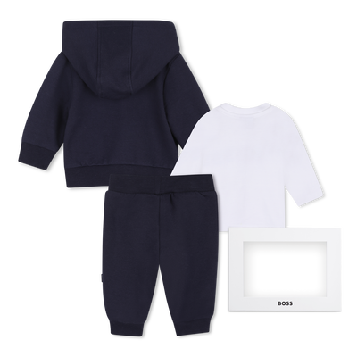 Set pantalone, cardigan e t-shirt BOSS RAGAZZO