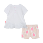 T-shirt e shorts in cotone BILLIEBLUSH 
                    BAMBINA