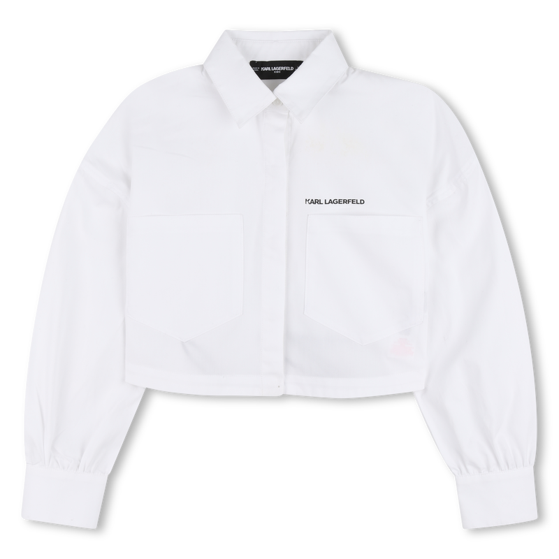 MAGLIA A MANICHE LUNGHE KARL LAGERFELD KIDS 
                        BAMBINA