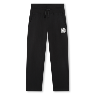 Pantaloni con tessuto texture DKNY BAMBINA