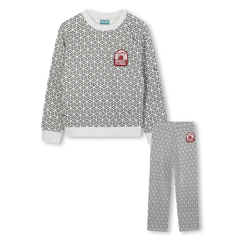 Set felpa e pantaloni KENZO KIDS 
                        RAGAZZO